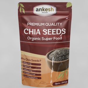 Organic black Chia seeds 250g Mexico