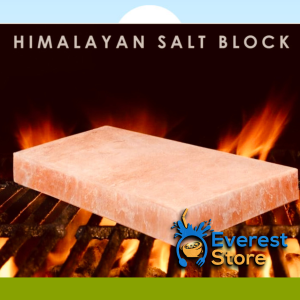 Himalayan Salt block Grilling BBQ Serving platter Atas rock salt. 7kg